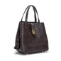 CH Geprägte Damen Crossbody Bag Buchstabendruck Design Damen Handtasche Große Kapazität Tragetasche Elegantes Temperament Damen Schultertasche