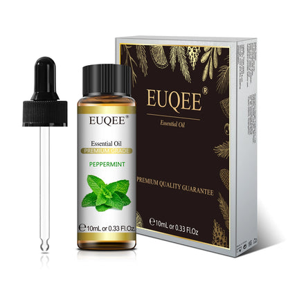 EUQEE 10ml Reines Natürliches Ätherisches Öl Lavendel Jasmin Eukalyptus Vanille Sandelholz Süße Orange Zitrone Oregano Neroli Duft