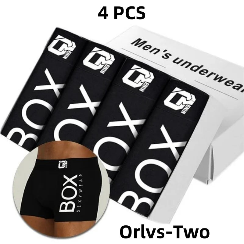 ORLVS Men's 3D Pouch Boxer Briefs – Soft Cotton 1-4 Pcs