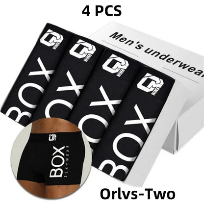 ORLVS Men's 3D Pouch Boxer Briefs – Soft Cotton 1-4 Pcs