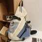 NEU Hip Hop Sport Motorrad Rucksack Männer Frauen Multifunktions Wasserdichte Reise Einzel Schulter Schultasche Crossbody Brusttaschen