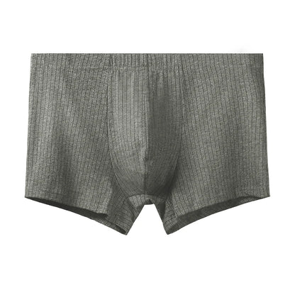 Men's Cotton Boxer Briefs – Breathable Sports Shorts