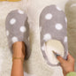 Winter Damen Herzförmige Hausschuhe Liebe Leise Weiche Sohle Schuhe Indoor Bequem Süß Leiser Teppich Leichtes Wohnzimmer