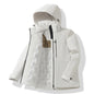 JNLN Unisex Waterproof Fleece Jackets Winter Windproof Thermal Windbreaker Men Women Hiking Camping Skiing Climbing Raincoat