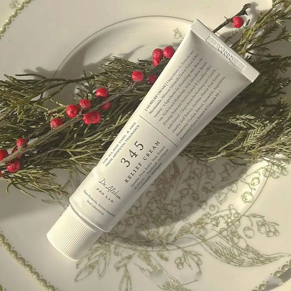 345 Relief Cream Korean Dr.Althea Antioxidant Relief Cream  Soothing Hydrating Repair Clean Acne For Oily Skin Care