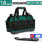 Upgrade 23inch Heighten large capacity Tool Bag Thickened 1680D Oxford Waterproofed Wear-Resistant Electrician Storage Toolkit