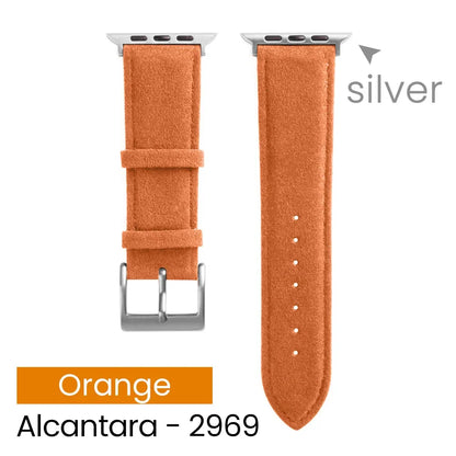 YMW Alcantara Apple Watch Band - Suede Leather Strap
