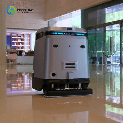 Manufacturer-Sold Smart Commercial Cleaning Robot Self-Cleaning Vacuum Cleaner with Dust Removal and Floor Cleaning Functions