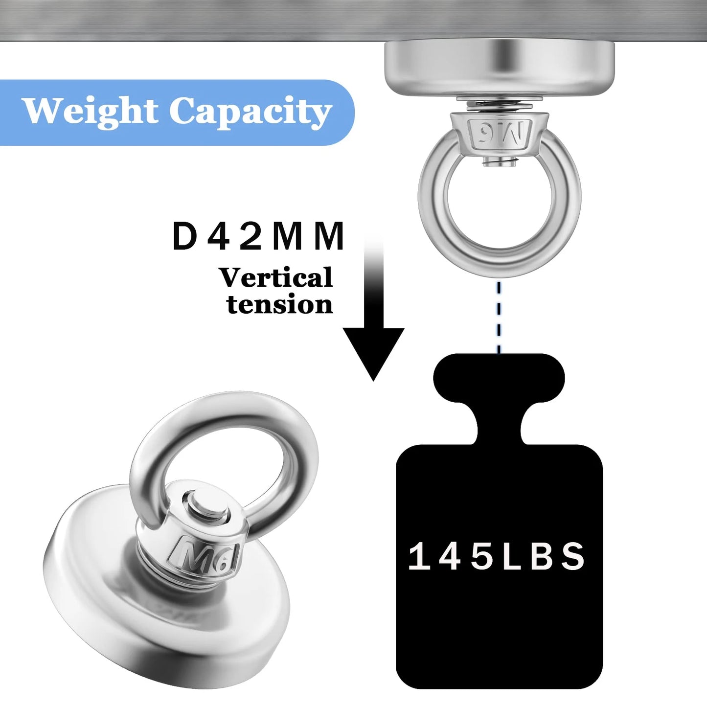 Super Strong Neodymium Fishing Magnet Set | Heavy Duty Magnet Fishing Kit