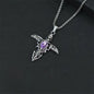 European And American Fashion Personality Retro Gothic Cross Necklace For Men And Women Street Hip-Hop Trendsetters Versatile Pe