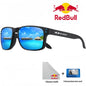 Red Bull Fashion F1 Polarisierte quadratische Sonnenbrille für Damen und Herren Hochwertige Verarbeitung Sonnenbrille UV-Schutzbrille