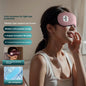 Hot compress massage heating eye mask lunch break shading to relieve eye fatigue intelligent eye protection device adult student