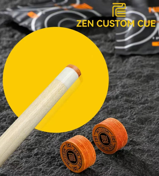 ZEN Billiard Professional Cue Tip 14mm-Medium