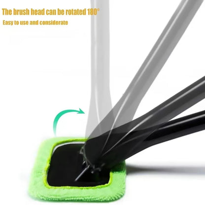 Car Window Cleaner Brush Kit - Interior Glass Wiper
