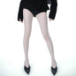 Vintage Dot Sheer Tights Women Summer Thin Nylon High Waist Stockings Pantyhose Silky Footed Tights for Women 2025 Y2K Style
