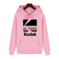 Kodak Brand Fashion Retro Y2K Print Autumn and Winter Men Sports Hoodie Outdoor Casual Casual Comfortable Street Jacket Clothing