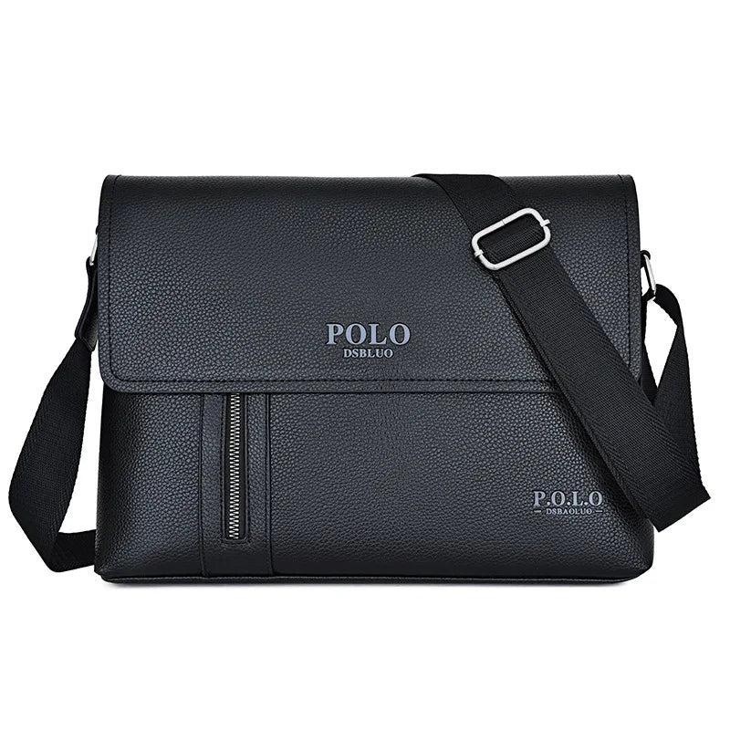 Luxury Men Boy Leather Shoulder Bag Big Capacity Crossbody Designer Messenger Bags Male Luxurious Men's Small Handbag