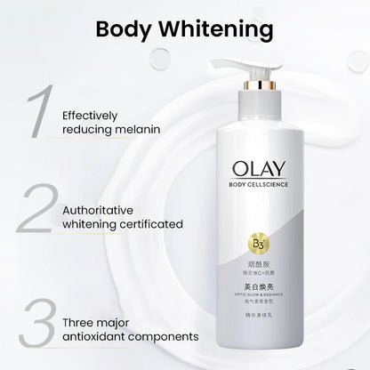 Olay Body Lotion B3+ Vitamin C 250ml Body Milk Nicotinamide VC essence Whitening&Moisturizing Cream