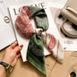 New Silk Scarf Neckerchief Women's Silk Square Scarf Purse Luxury Scarf for Women Designer Silk Headscarf SJ01