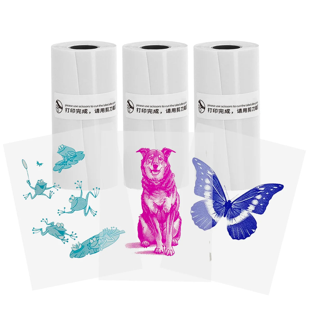 Thermal Mini Printer Portable Inkless Sticker Maker