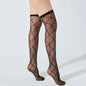 Plus Size Silk Fishnet Over Knee Socks 3XXL