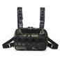 Anglerweste Angeltasche Herren Camo Angelköder Utility Brusttasche Bauchtasche Outdoor Bergsteigen Camping Wandern Jagen