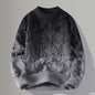 Men's Wool Knit Heavy Pullover Sweater Autumn Winter