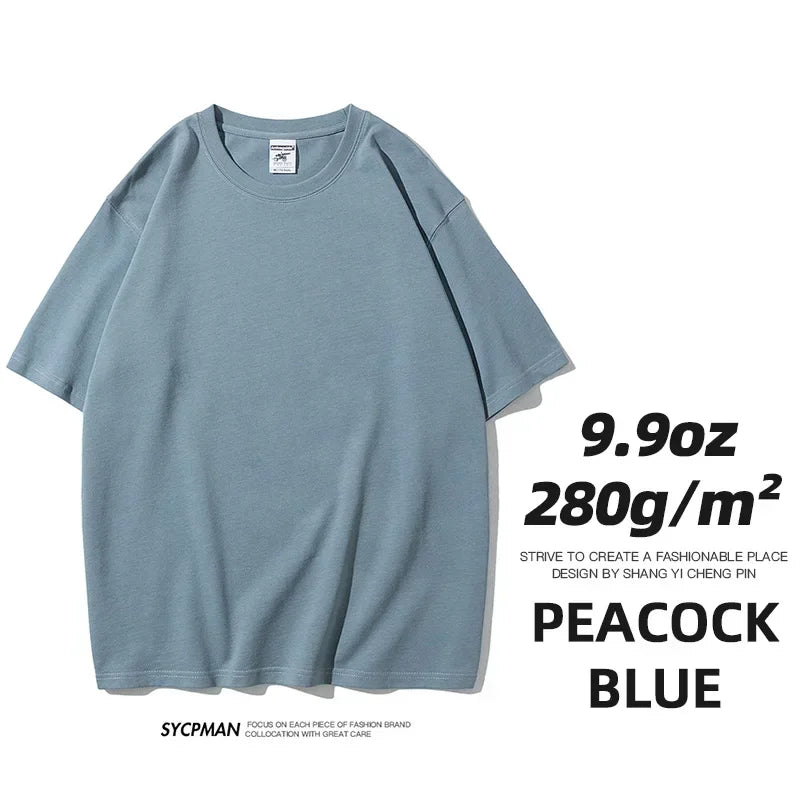 280gsm Oversized Heavy Cotton T-Shirt for Men