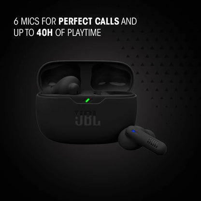 JBL Wave Beam 2 – Active Noise Cancelling Earbuds, 40Hr Battery, IP54