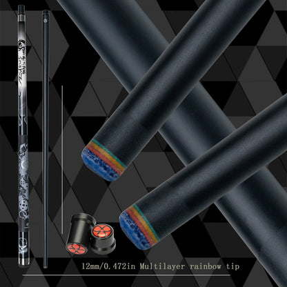 13mm Carbon Fiber Maple Pool Cue Shaft Kit