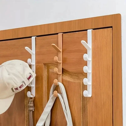 Over Door Clothes Hanger Rack - Purse & Bag Hooks