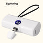 Liboer Schnelllade Powerbank LED-Anzeige Externe Mobile Batterie für iPhone Samsung Xiaomi OPPO Kompakte Powerbank