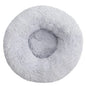 40-90cm Rundes Haustierbett für große Hunde Super Weiches Katzenbett Langes Plüsch Hundebett für mittlere Hunde Winter Warmes Schlafplatz