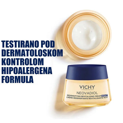 Vichy Neovadiol Peri-Menopause Night Cream Day Cream Cream Active  FirmingNourishing Desalinating Fine Lines Moisturizing Cream
