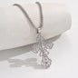 European And American Fashion Personality Retro Gothic Cross Necklace For Men And Women Street Hip-Hop Trendsetters Versatile Pe