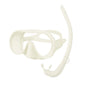 Diving facial mirror, anti -fog 180 ° snorkeling facial mirror, deep water diving mask diving goggles with respiratory tube