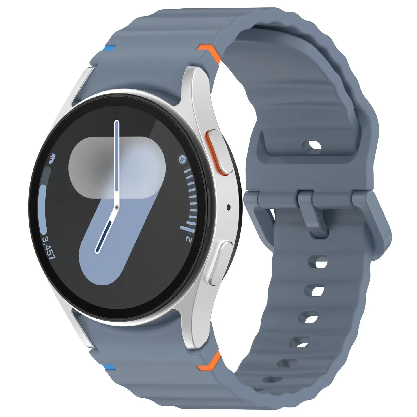 Silicone Strap for Samsung Galaxy Watch7 6 5 4 44mm 40mm Sports Watches Instead of Bracelets for 6/4 Classic 47mm 46mm 43mm 42mm