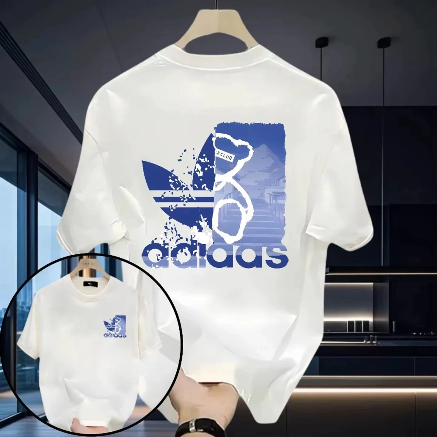 Bequemes T-Shirt, lockeres Paar-Oberteil für Jungen und Mädchen, Teenager – cooles und stylisches Kurzarmshirt