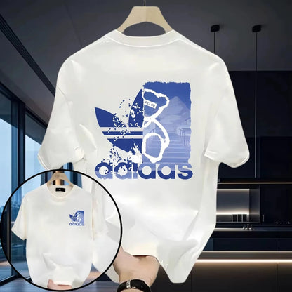 Bequemes T-Shirt, lockeres Paar-Oberteil für Jungen und Mädchen, Teenager – cooles und stylisches Kurzarmshirt