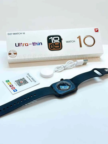 New Watch10 Series GPS Smart Watch Men Always On Display Heart Rate Body Temperature BT Call Women Waterproof Series Smartwatchs