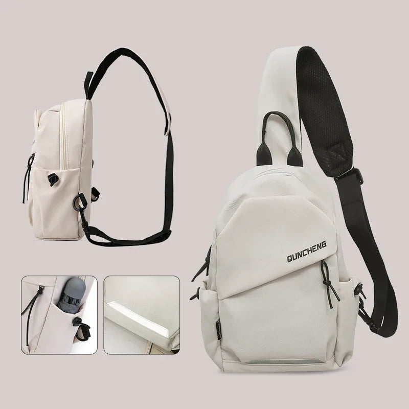 Lightweight Crossbody Chest Bag for Cycling & Outdoor Sports