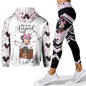 Customized Name Mickey Hoodie Women Hoodie Set Mickey Yoga Pants Sweatpants Women Disney Yoga Hoodie Leggings Fashion Sportswear