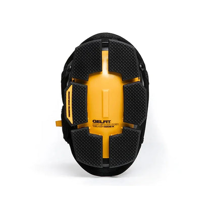 Black and yellow Gelfit product on a white background
