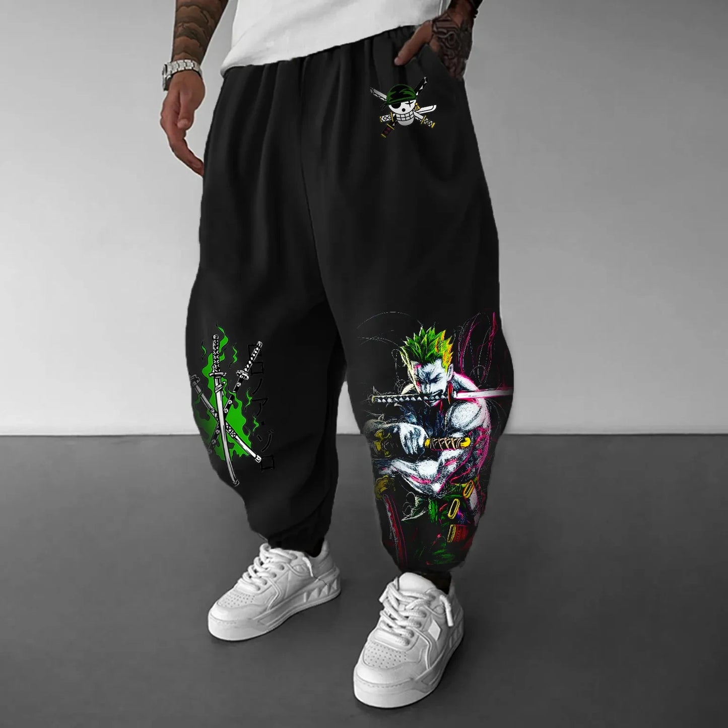 ONE PIECE Luffy Anime Leggings | Unisex Cotton