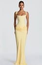 Women's Off-Shoulder Sling Dress – Slim Evening Gown