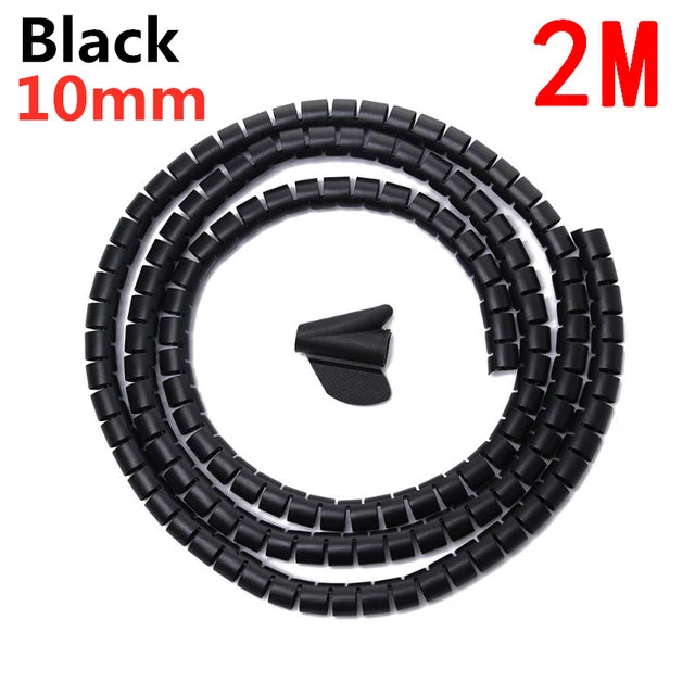 Flexible Spiral Cable Wire Protector 1M/2M - 10/16mm