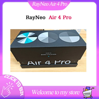 2025 new RayNeo Air 4 Pro - smart AR glasses Supports HDR10, HD giant screen viewing glasses, Micro-OLED dual-layer