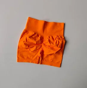 Damen-Sporthose mit Pfirsich-Po-Lifting, hoher Taille und Taillenstraffung, schlankmachende Laufhose, schnell trocknend, dreiviertel-enge Hose