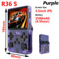 R36S Handheld Game Players 20000+ Games Portable Game Console 64/128GB Retro Games Emulators 3.5in IPS Screen Support Wholesale
