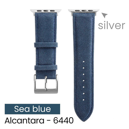 YMW Alcantara Apple Watch Band - Suede Leather Strap